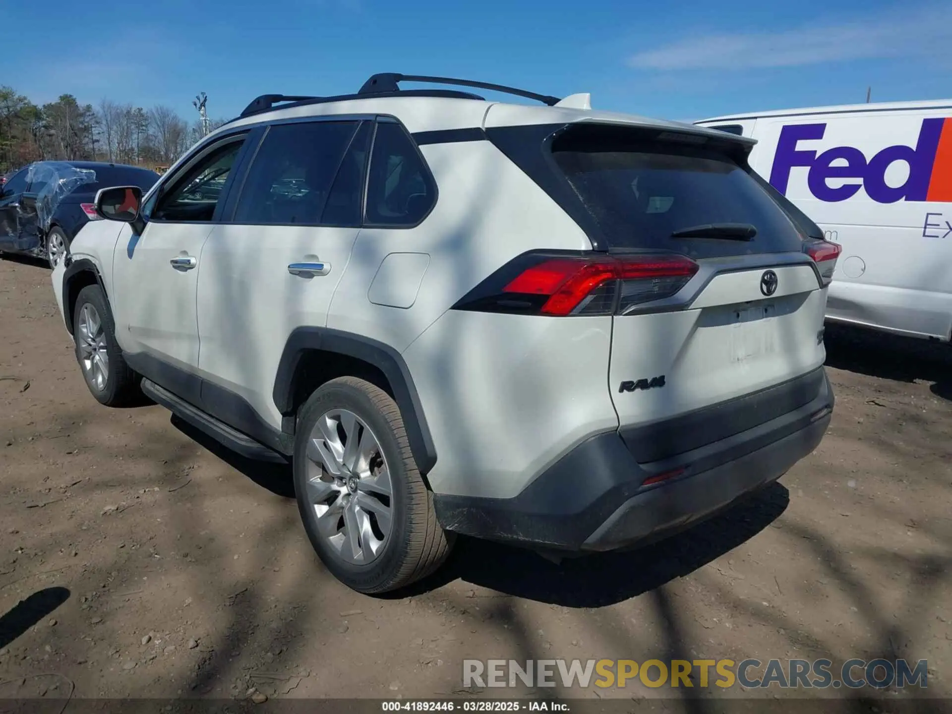 3 fotografías del automóvil dañado 2T3N1RFV6LW134540 TOYOTA RAV4 2020