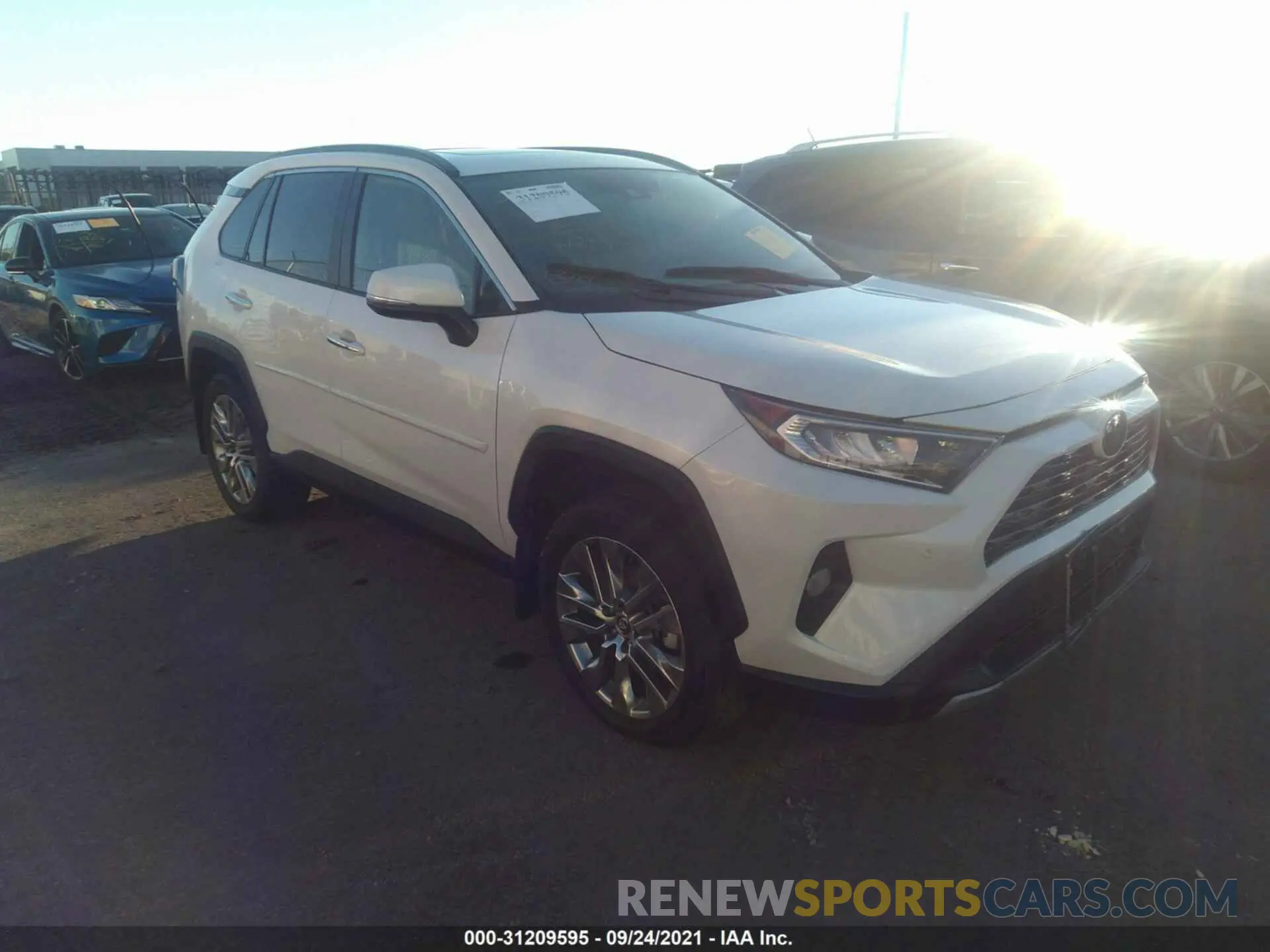 1 fotografías del automóvil dañado 2T3N1RFVXLW093250 TOYOTA RAV4 2020
