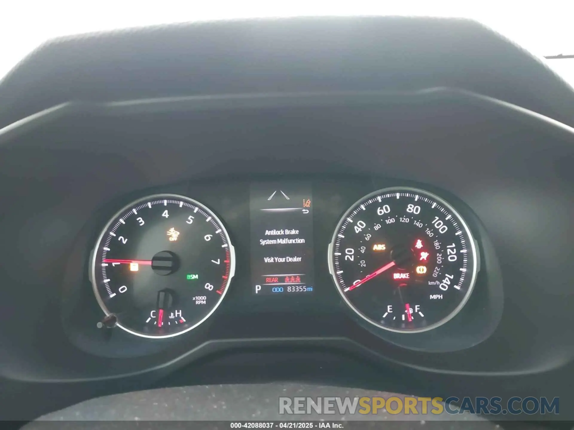 7 fotografías del automóvil dañado 2T3P1RFV0LC099939 TOYOTA RAV4 2020