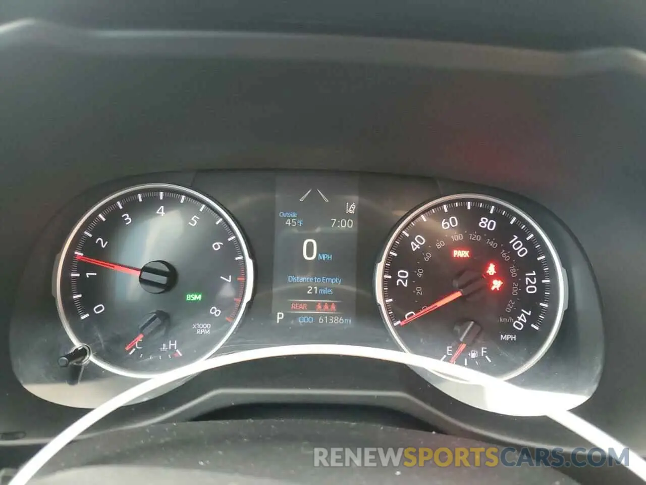 9 fotografías del automóvil dañado 2T3P1RFV0LC111605 TOYOTA RAV4 2020