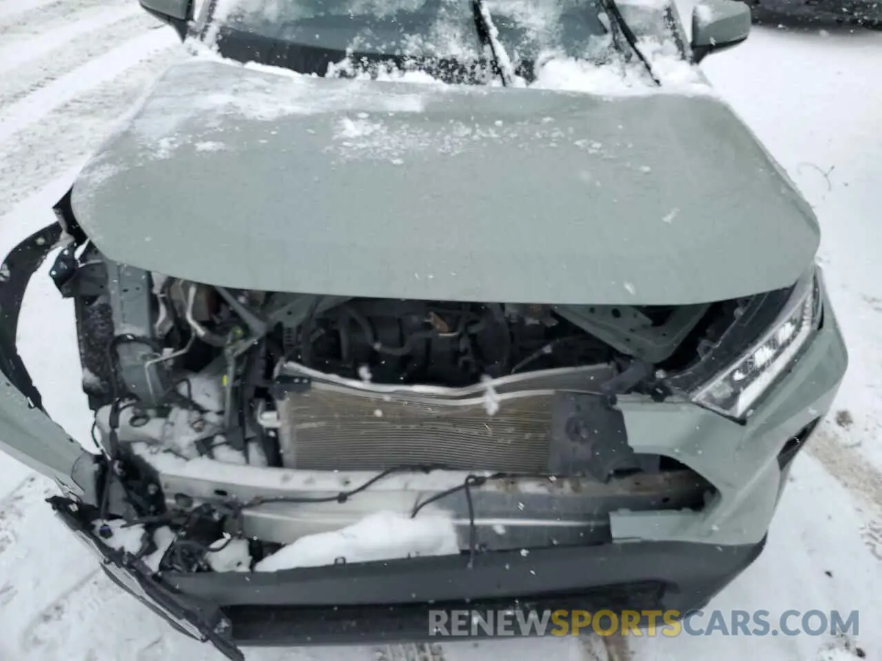 12 fotografías del automóvil dañado 2T3P1RFV0LC114908 TOYOTA RAV4 2020