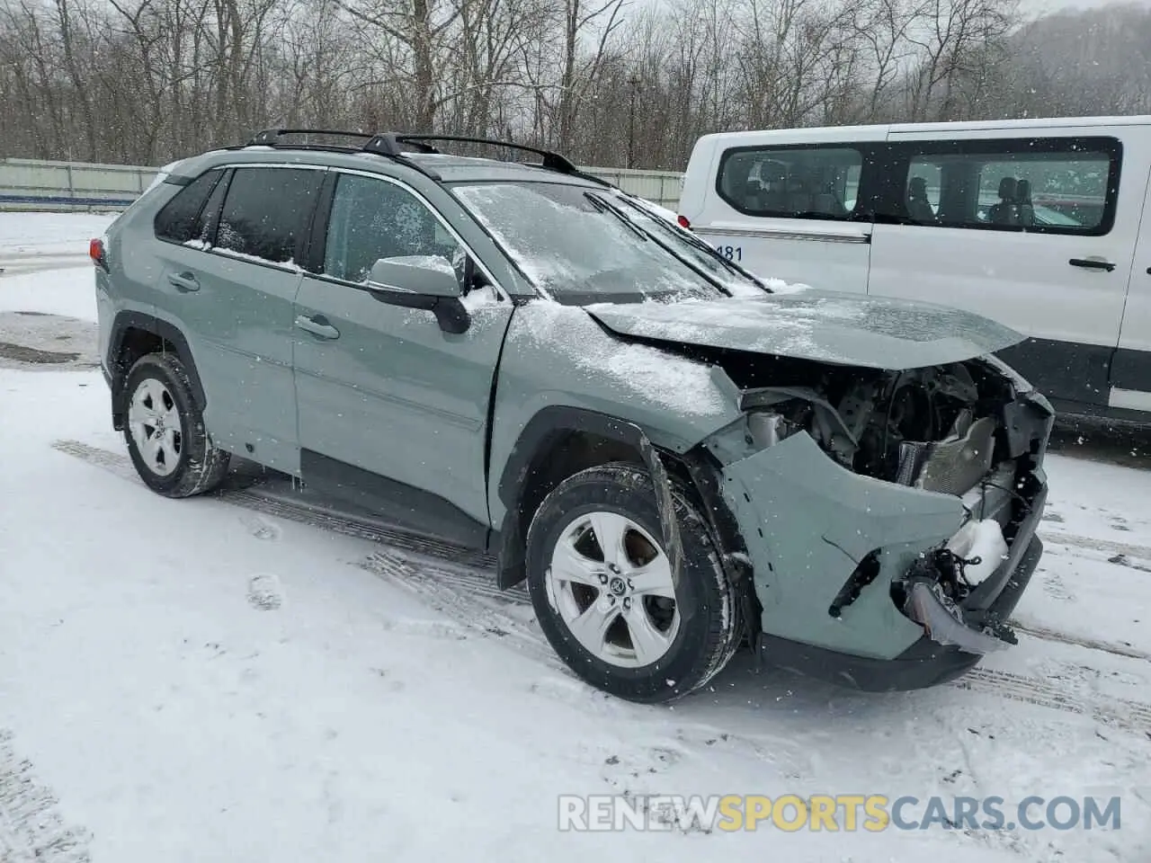 4 fotografías del automóvil dañado 2T3P1RFV0LC114908 TOYOTA RAV4 2020