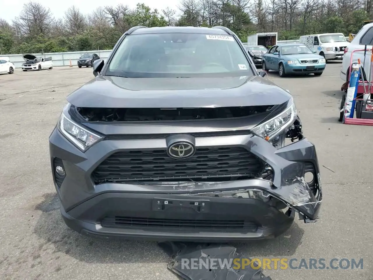 5 fotografías del automóvil dañado 2T3P1RFV0LW103101 TOYOTA RAV4 2020