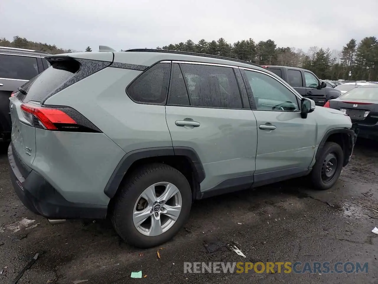 3 fotografías del automóvil dañado 2T3P1RFV0LW103762 TOYOTA RAV4 2020