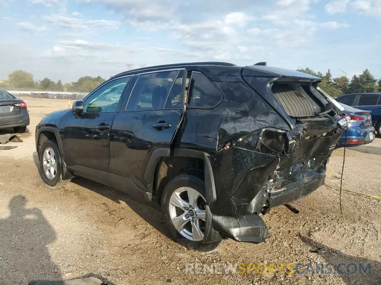 2 fotografías del automóvil dañado 2T3P1RFV0LW109271 TOYOTA RAV4 2020