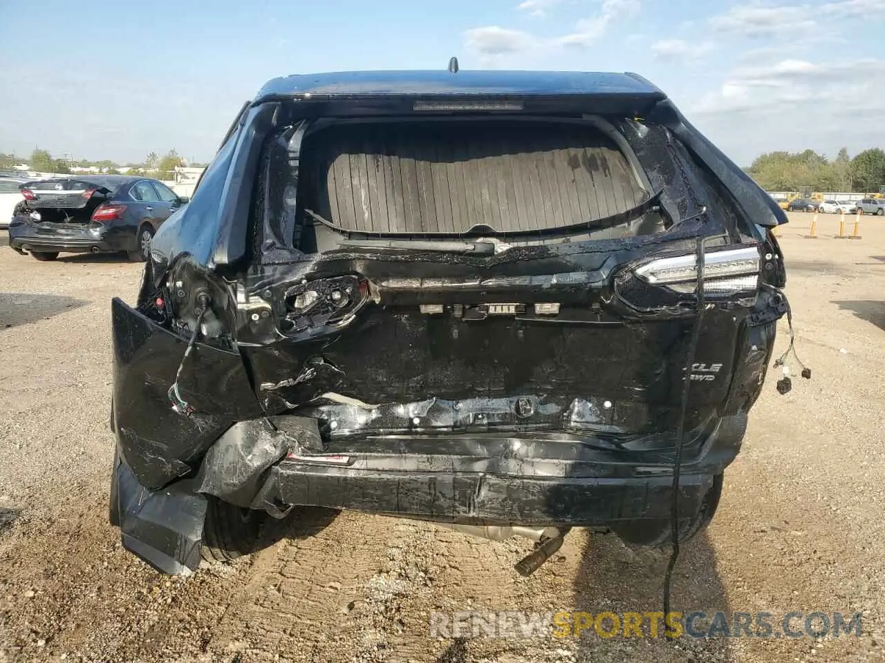 6 fotografías del automóvil dañado 2T3P1RFV0LW109271 TOYOTA RAV4 2020