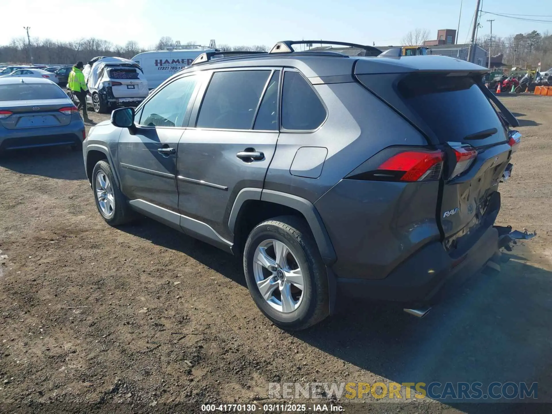 3 fotografías del automóvil dañado 2T3P1RFV1LC073754 TOYOTA RAV4 2020