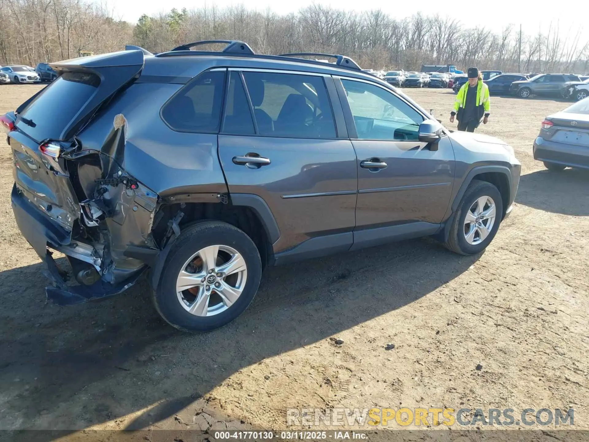 4 fotografías del automóvil dañado 2T3P1RFV1LC073754 TOYOTA RAV4 2020