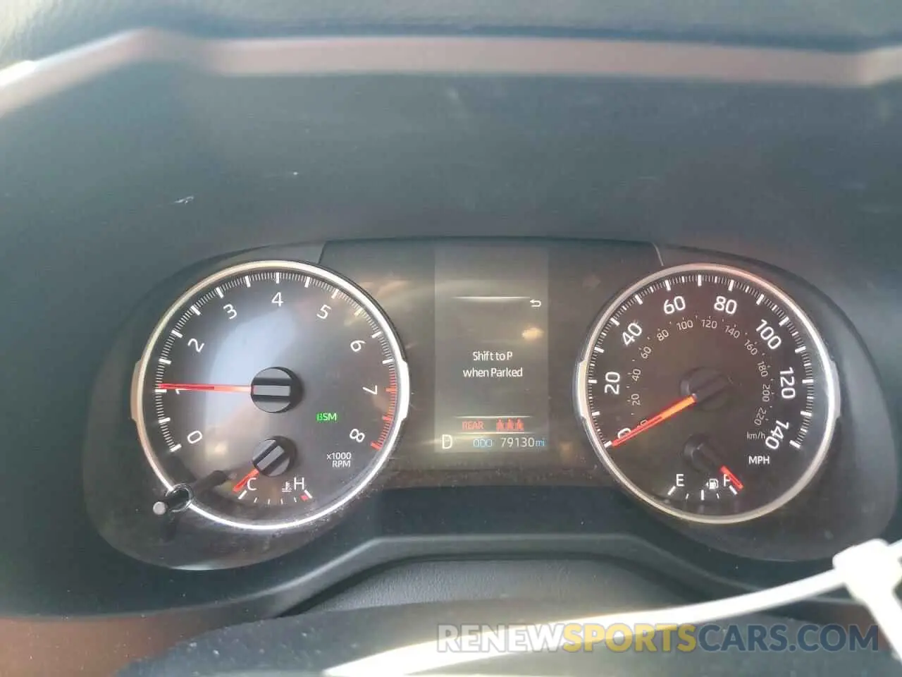 9 fotografías del automóvil dañado 2T3P1RFV1LC075942 TOYOTA RAV4 2020