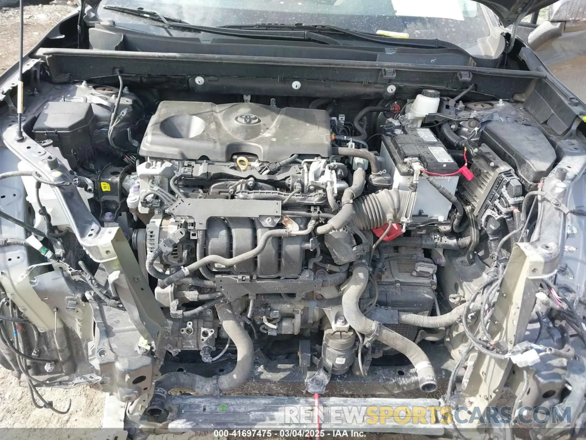 10 fotografías del automóvil dañado 2T3P1RFV1LC079828 TOYOTA RAV4 2020