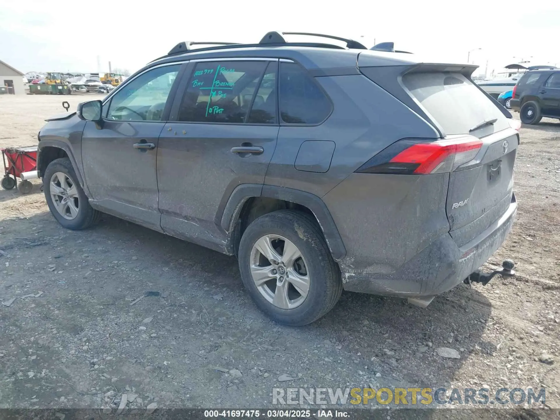3 fotografías del automóvil dañado 2T3P1RFV1LC079828 TOYOTA RAV4 2020