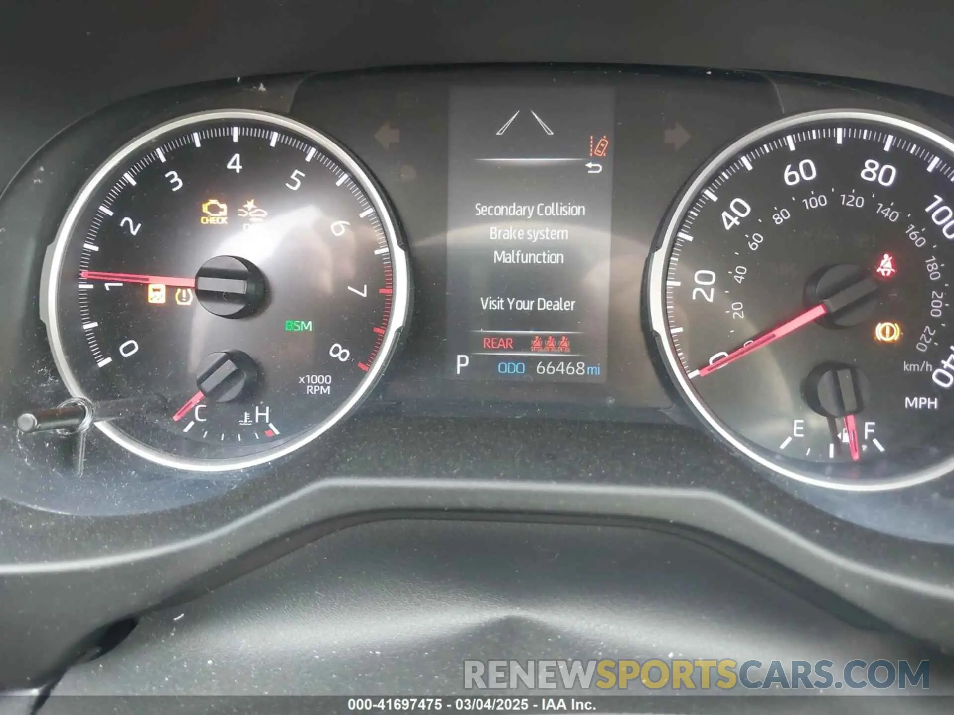 7 fotografías del automóvil dañado 2T3P1RFV1LC079828 TOYOTA RAV4 2020