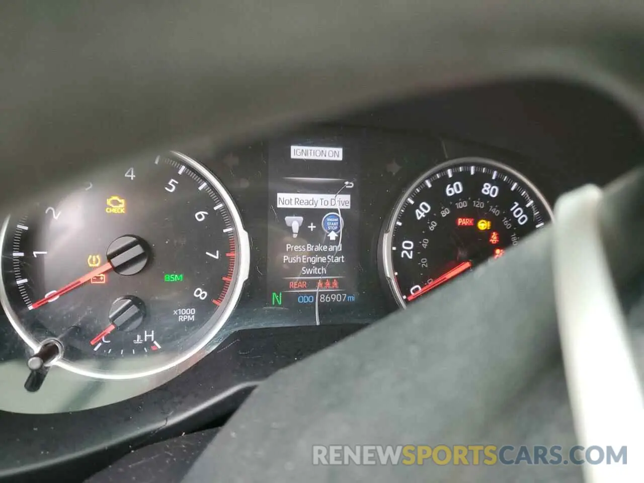 9 fotografías del automóvil dañado 2T3P1RFV1LC094040 TOYOTA RAV4 2020