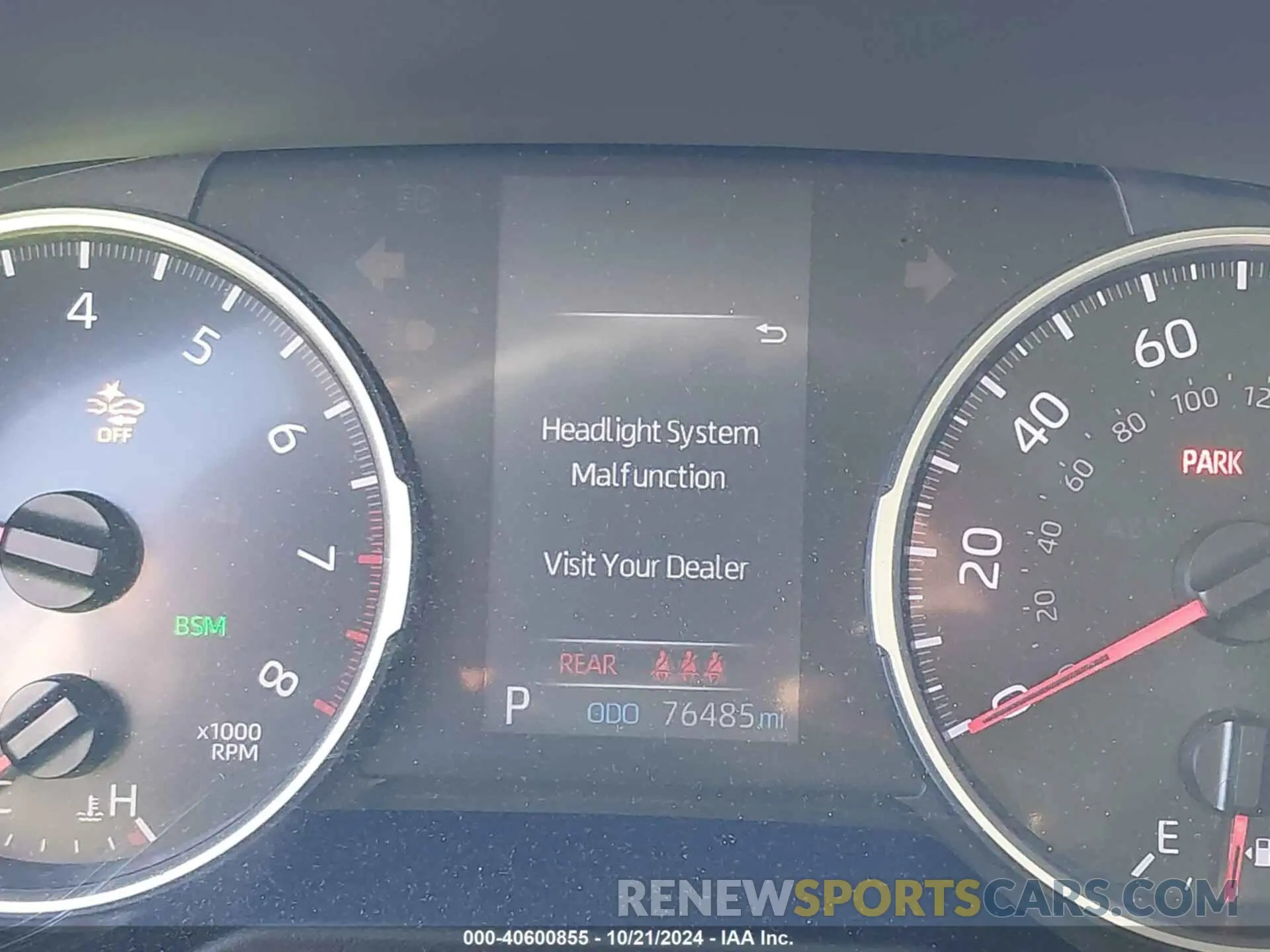 7 fotografías del automóvil dañado 2T3P1RFV1LC101648 TOYOTA RAV4 2020