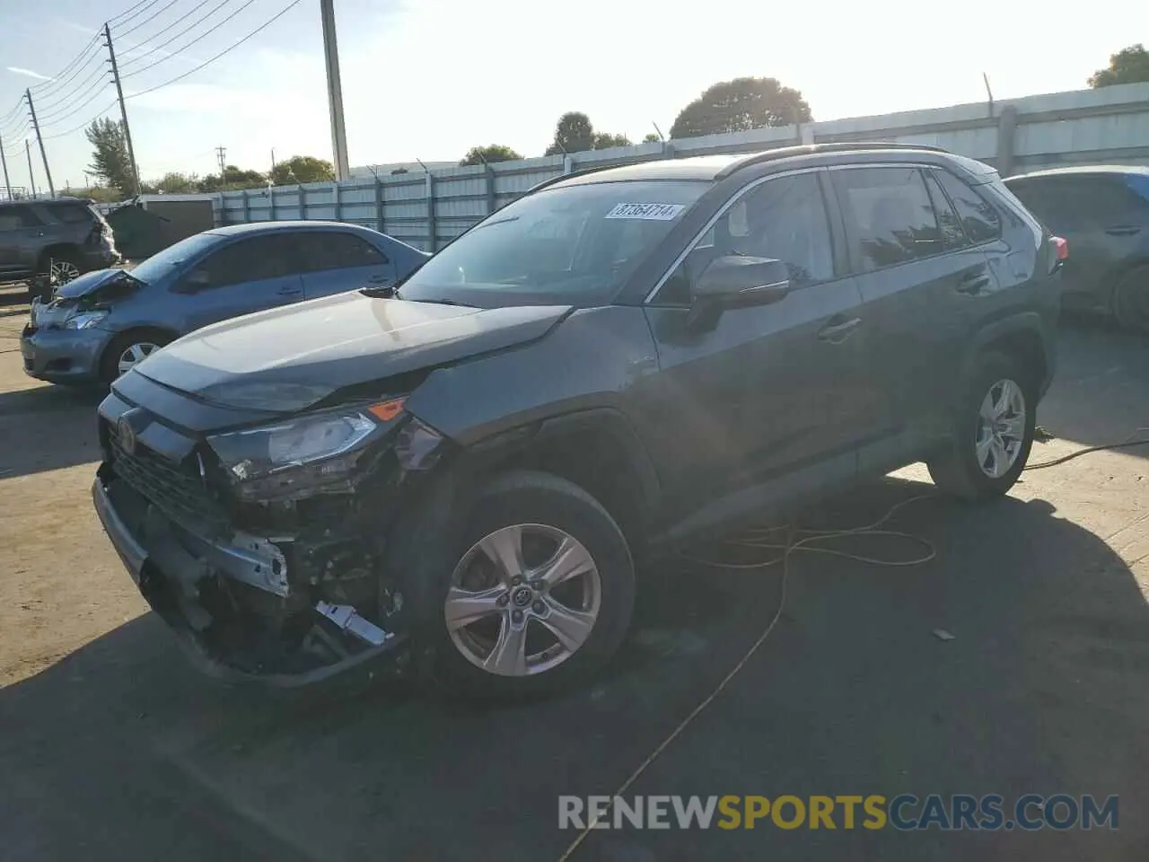 1 fotografías del automóvil dañado 2T3P1RFV1LC102735 TOYOTA RAV4 2020