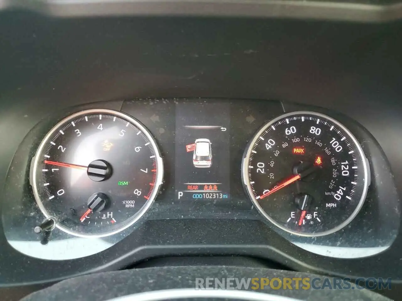 9 fotografías del automóvil dañado 2T3P1RFV1LC102735 TOYOTA RAV4 2020