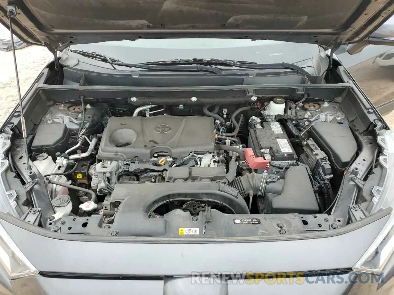 11 fotografías del automóvil dañado 2T3P1RFV1LW090651 TOYOTA RAV4 2020