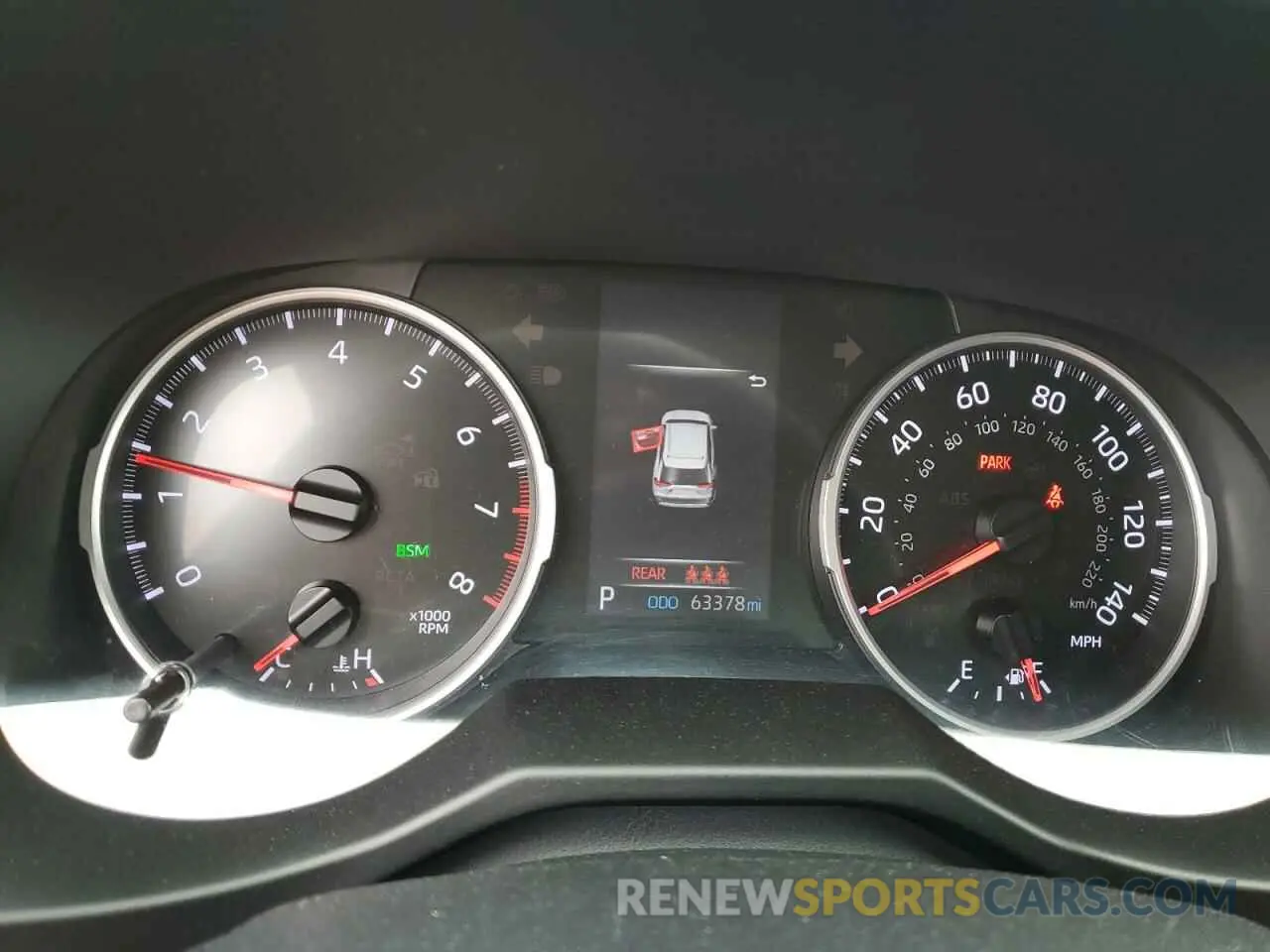 9 fotografías del automóvil dañado 2T3P1RFV1LW090651 TOYOTA RAV4 2020