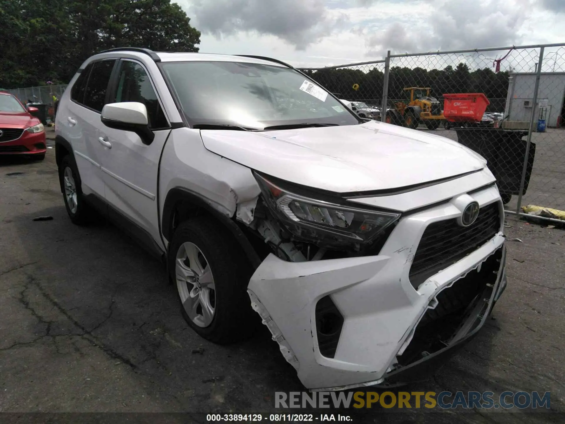 1 fotografías del automóvil dañado 2T3P1RFV1LW099267 TOYOTA RAV4 2020