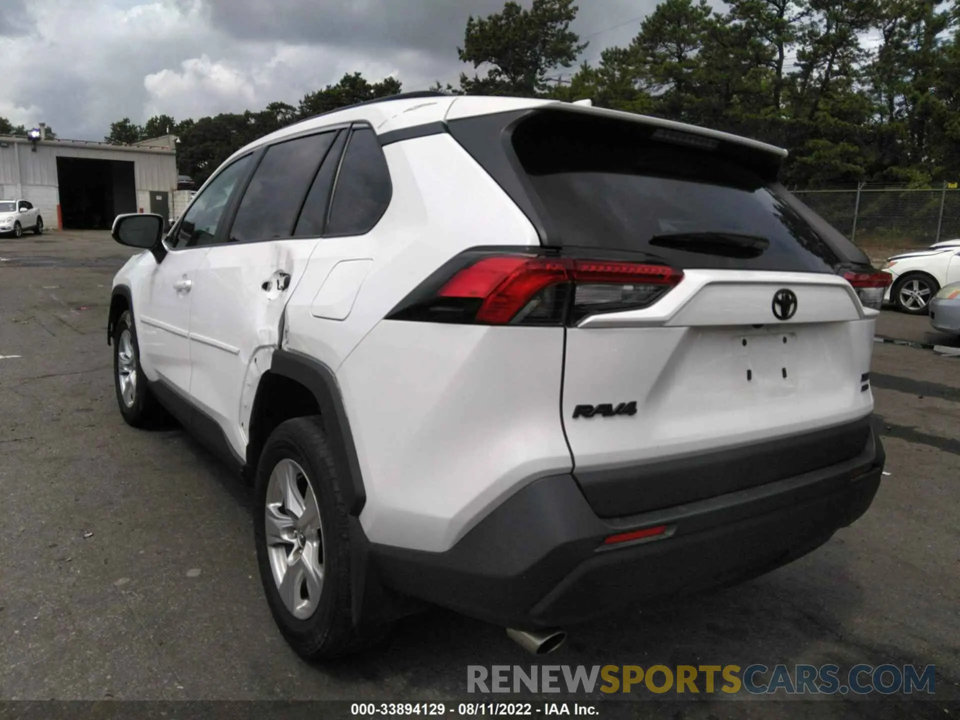 3 fotografías del automóvil dañado 2T3P1RFV1LW099267 TOYOTA RAV4 2020