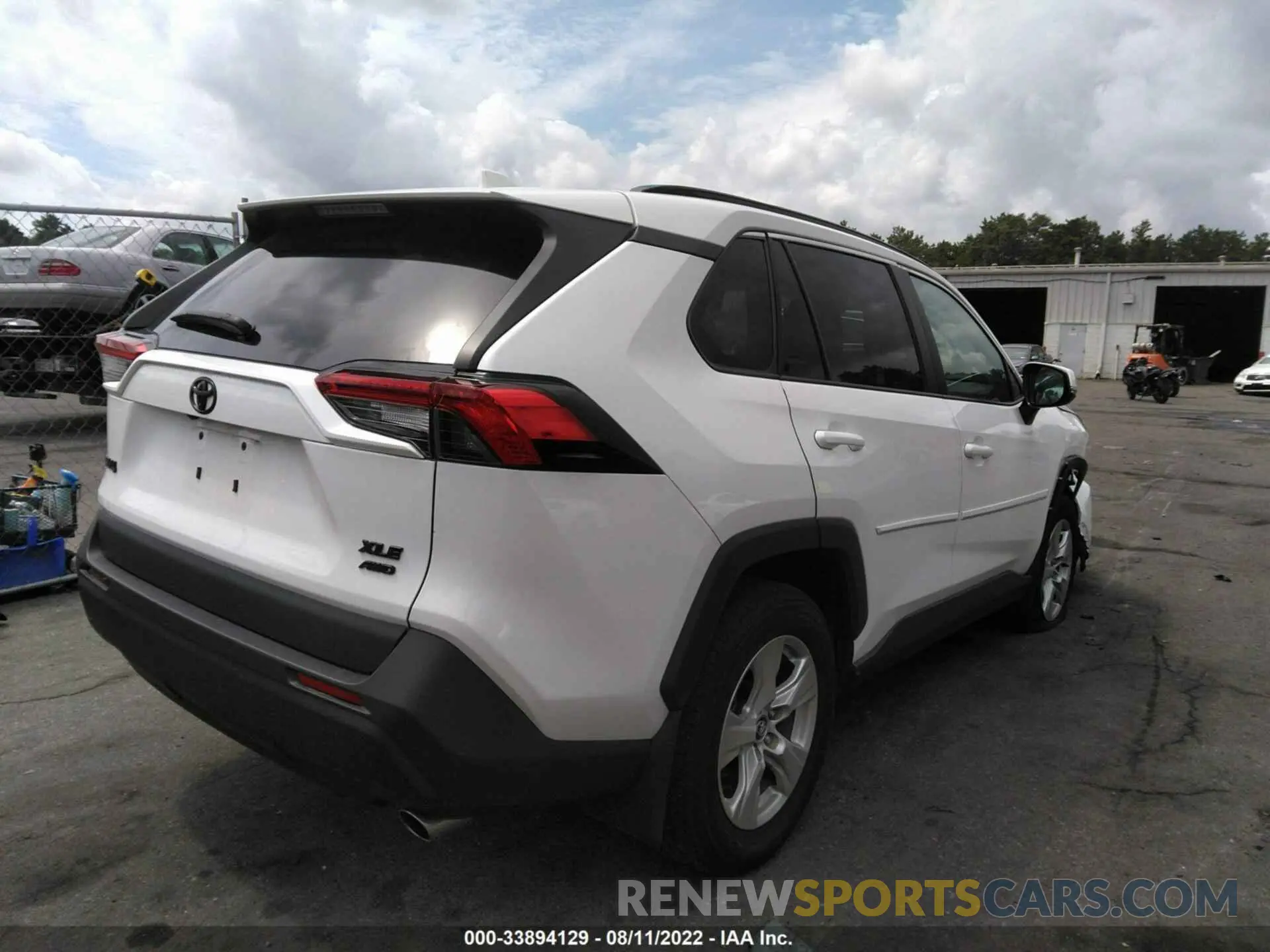 4 fotografías del automóvil dañado 2T3P1RFV1LW099267 TOYOTA RAV4 2020