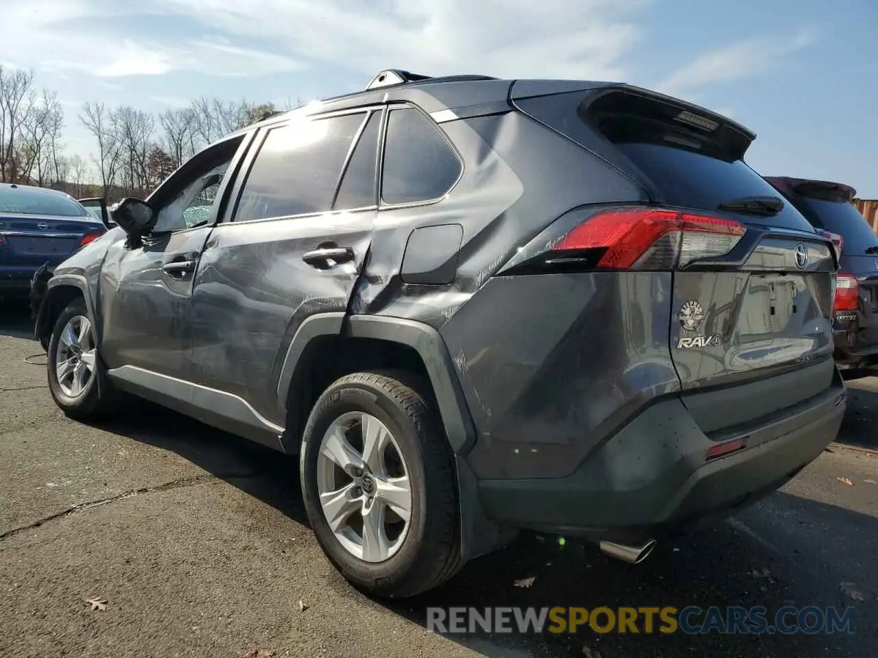 2 fotografías del automóvil dañado 2T3P1RFV1LW124894 TOYOTA RAV4 2020