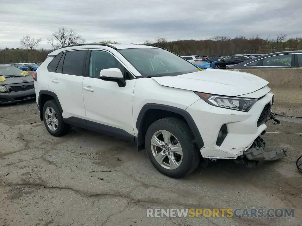 4 fotografías del automóvil dañado 2T3P1RFV2LC121441 TOYOTA RAV4 2020