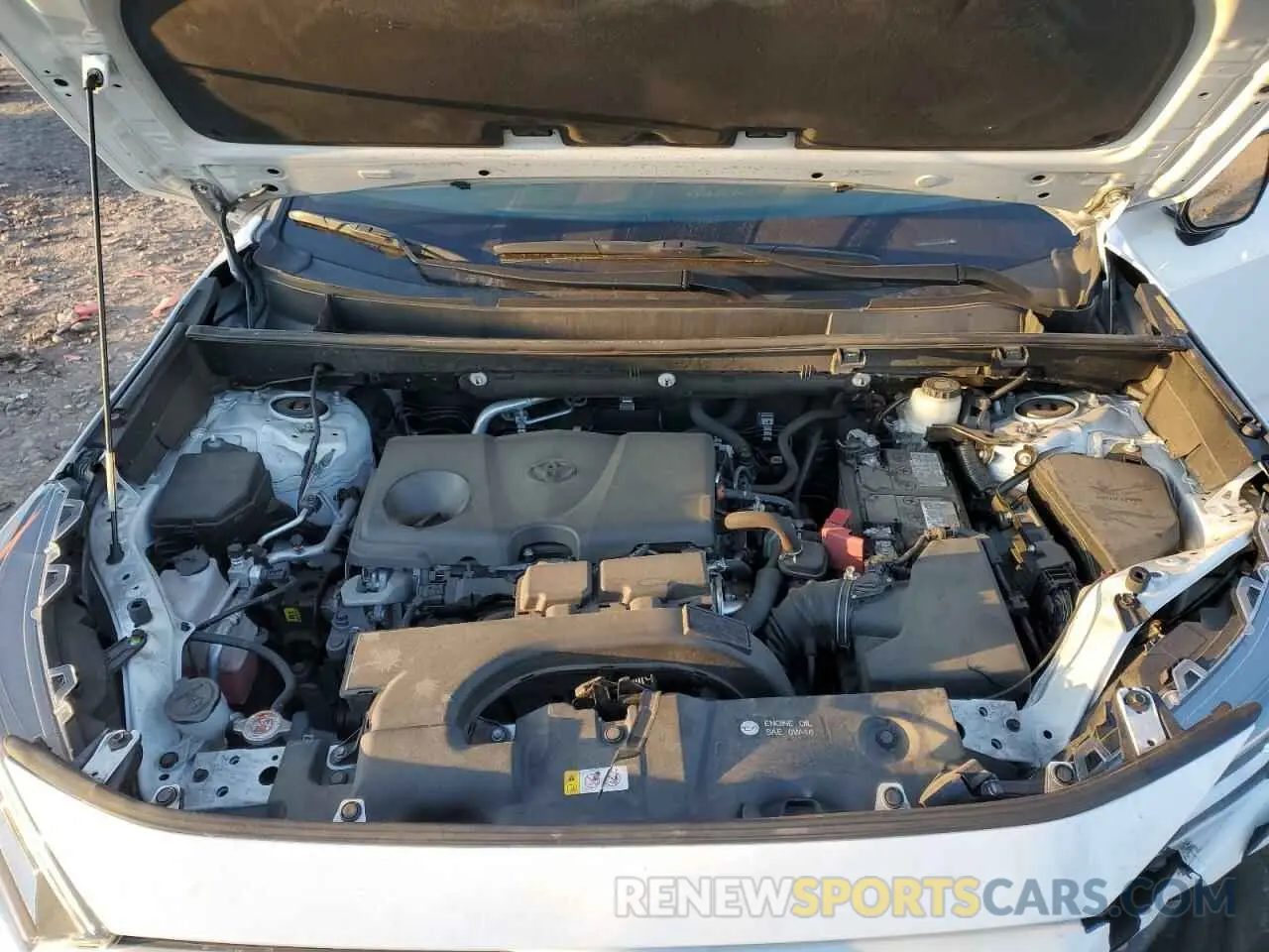 12 fotografías del automóvil dañado 2T3P1RFV2LW095468 TOYOTA RAV4 2020