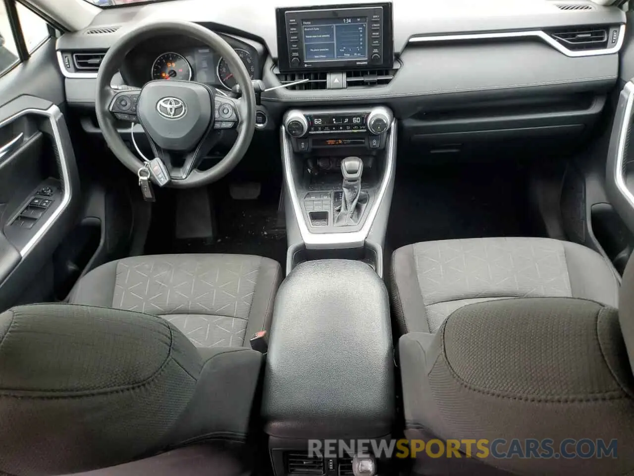 8 fotografías del automóvil dañado 2T3P1RFV2LW100815 TOYOTA RAV4 2020
