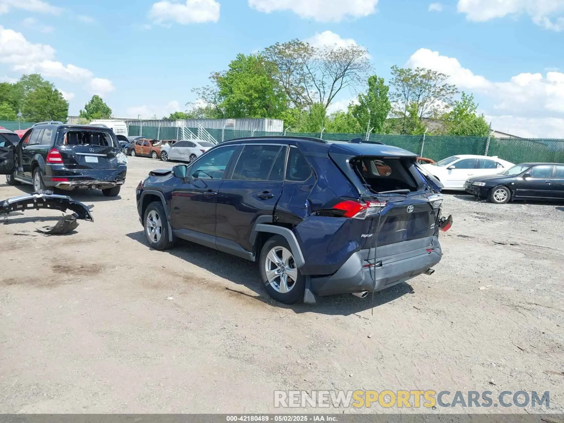 3 fotografías del automóvil dañado 2T3P1RFV2LW103696 TOYOTA RAV4 2020