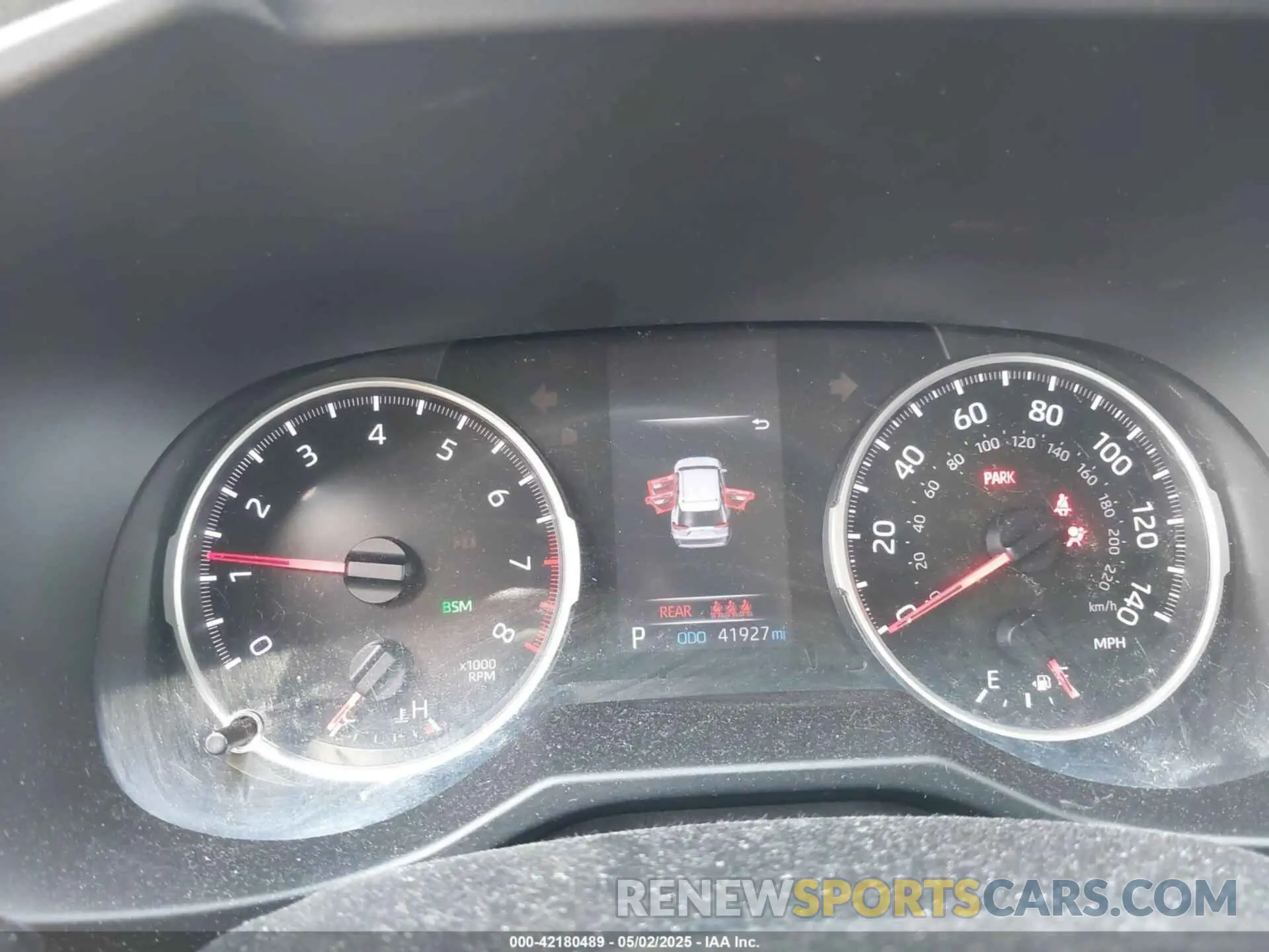 7 fotografías del automóvil dañado 2T3P1RFV2LW103696 TOYOTA RAV4 2020
