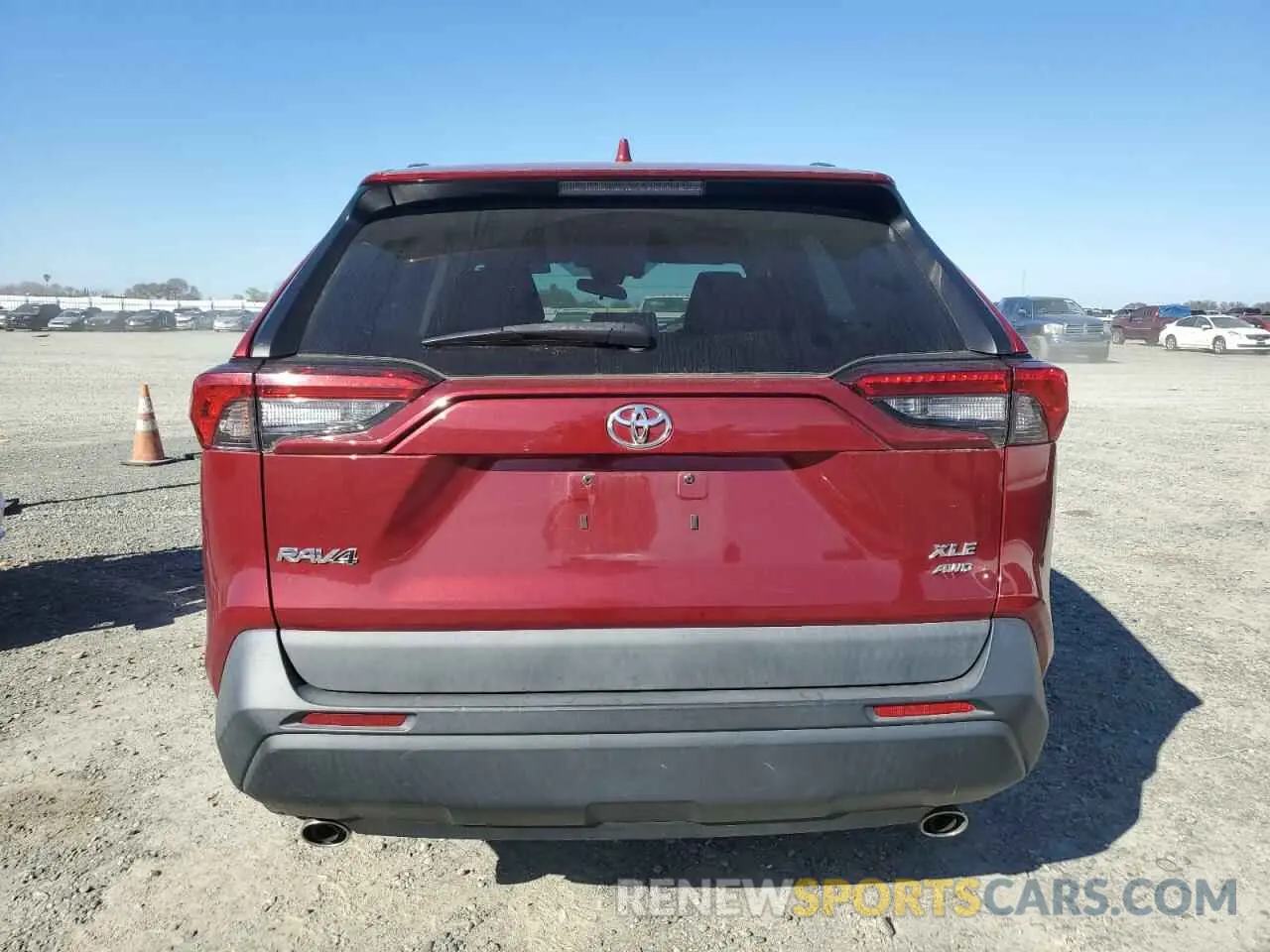 6 fotografías del automóvil dañado 2T3P1RFV2LW123463 TOYOTA RAV4 2020
