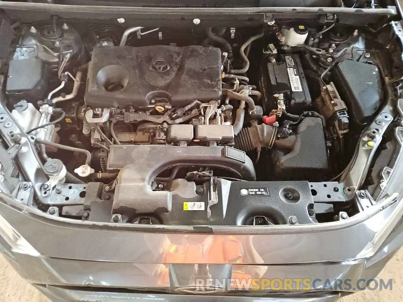 12 fotografías del automóvil dañado 2T3P1RFV3LC074419 TOYOTA RAV4 2020