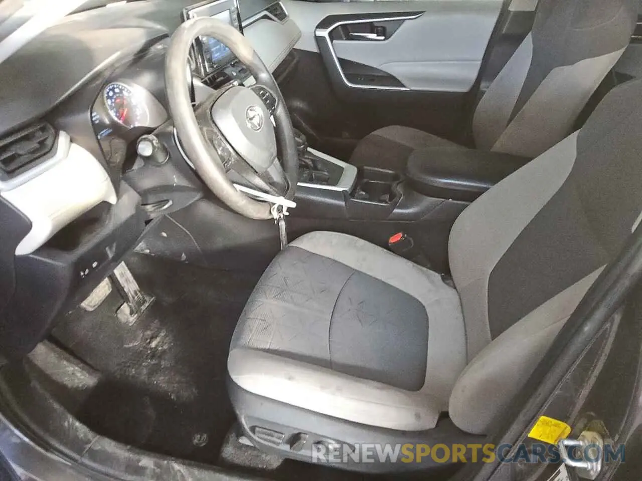 7 fotografías del automóvil dañado 2T3P1RFV3LC074419 TOYOTA RAV4 2020