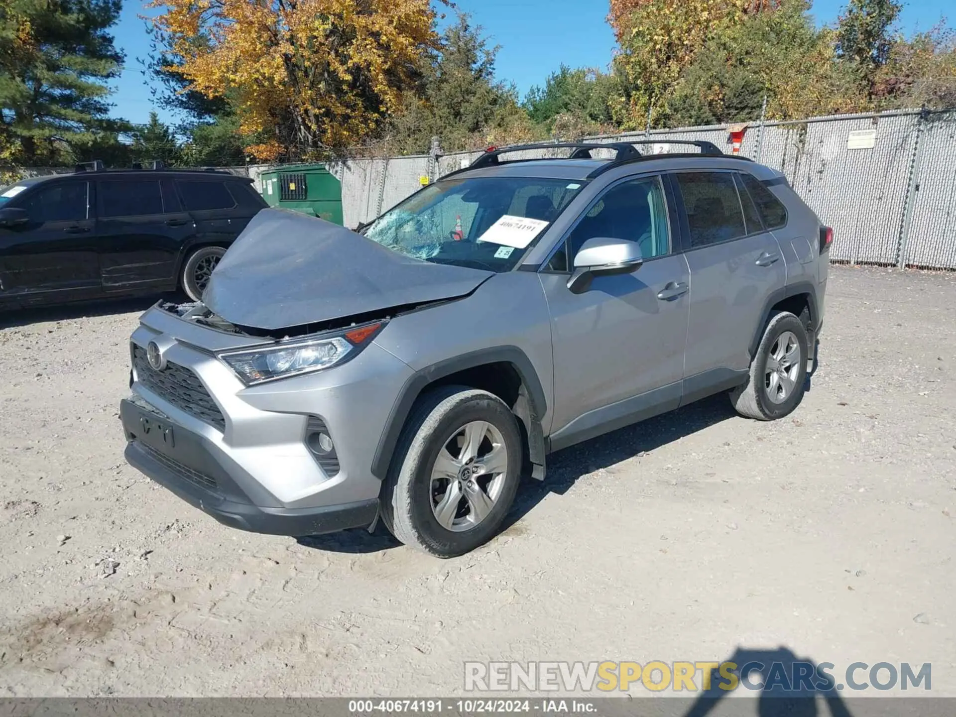 2 fotografías del automóvil dañado 2T3P1RFV3LC083864 TOYOTA RAV4 2020