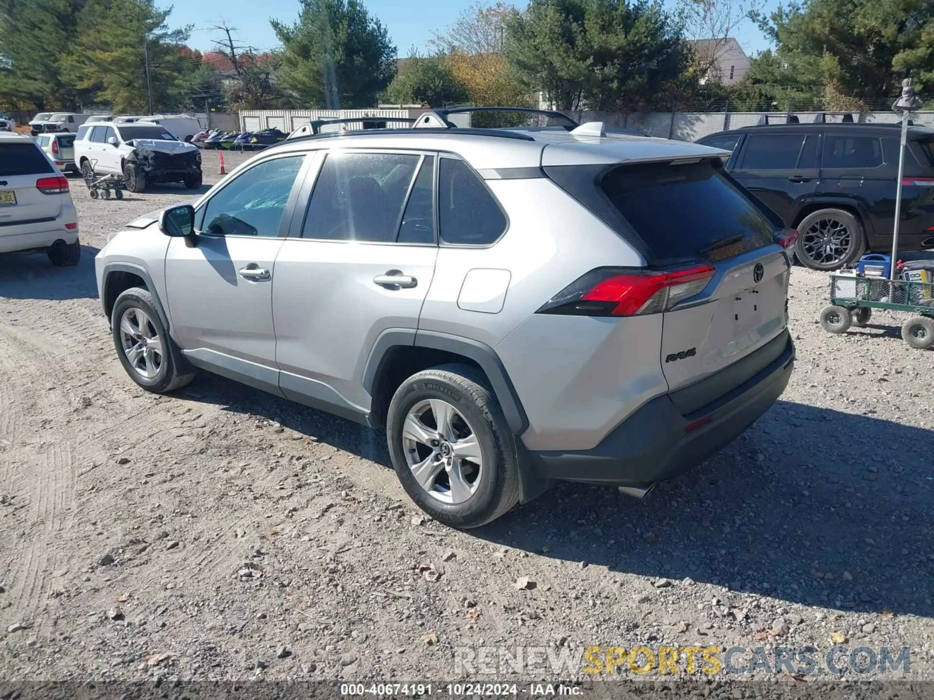 3 fotografías del automóvil dañado 2T3P1RFV3LC083864 TOYOTA RAV4 2020