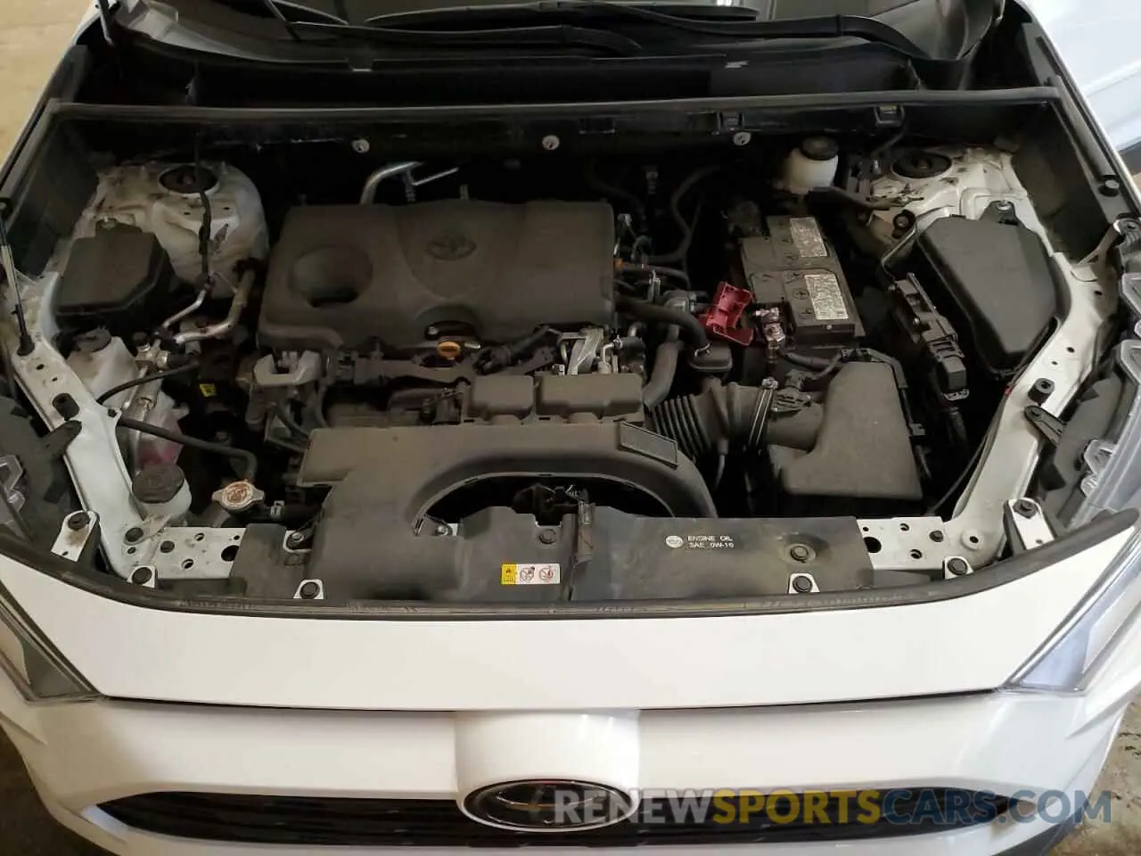 11 fotografías del automóvil dañado 2T3P1RFV3LW094443 TOYOTA RAV4 2020