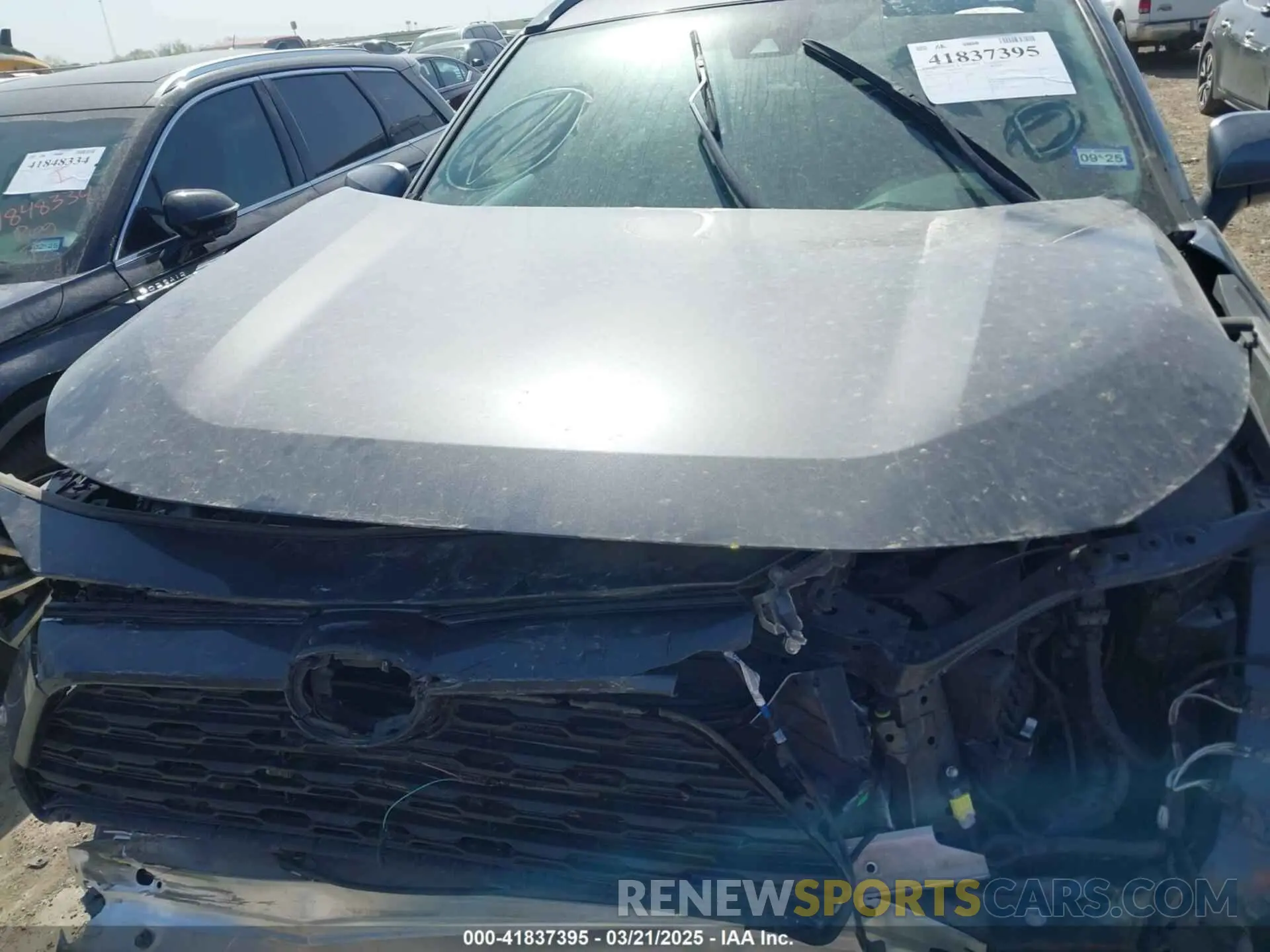 10 fotografías del automóvil dañado 2T3P1RFV3LW112620 TOYOTA RAV4 2020