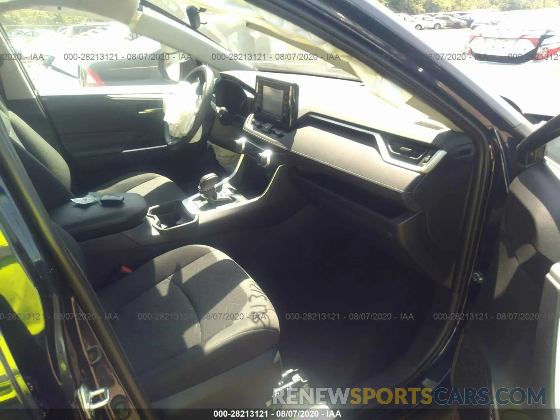 5 fotografías del automóvil dañado 2T3P1RFV4LC088748 TOYOTA RAV4 2020