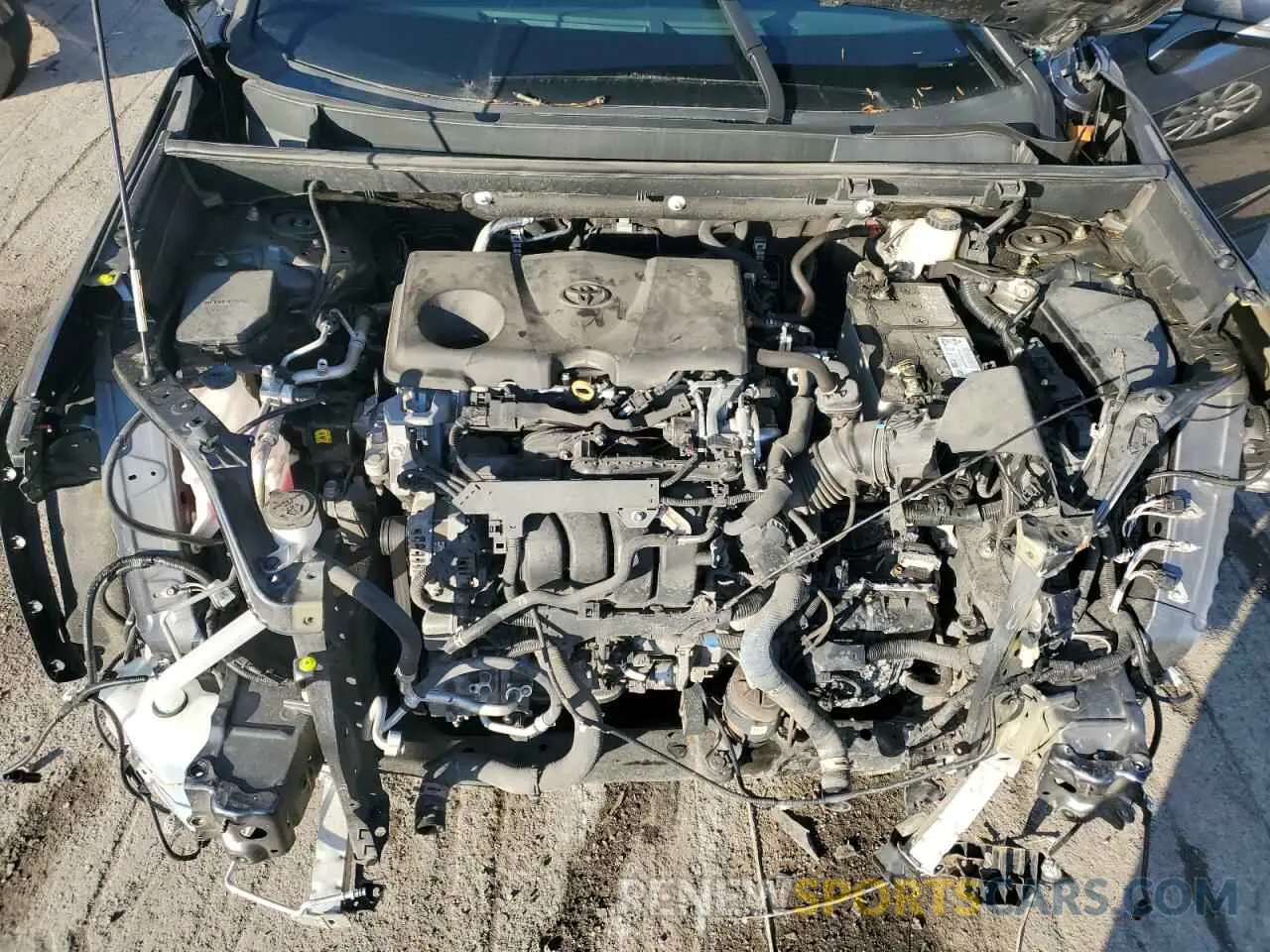 12 fotografías del automóvil dañado 2T3P1RFV4LC133168 TOYOTA RAV4 2020