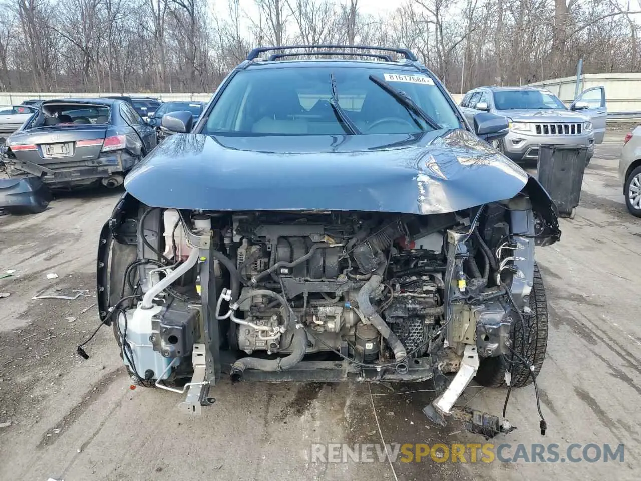 5 fotografías del automóvil dañado 2T3P1RFV4LC133168 TOYOTA RAV4 2020