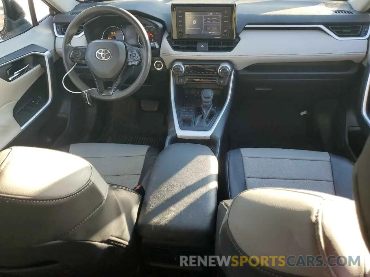 8 fotografías del automóvil dañado 2T3P1RFV4LC133168 TOYOTA RAV4 2020