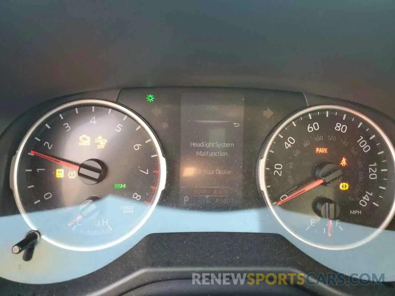 9 fotografías del automóvil dañado 2T3P1RFV4LC133168 TOYOTA RAV4 2020
