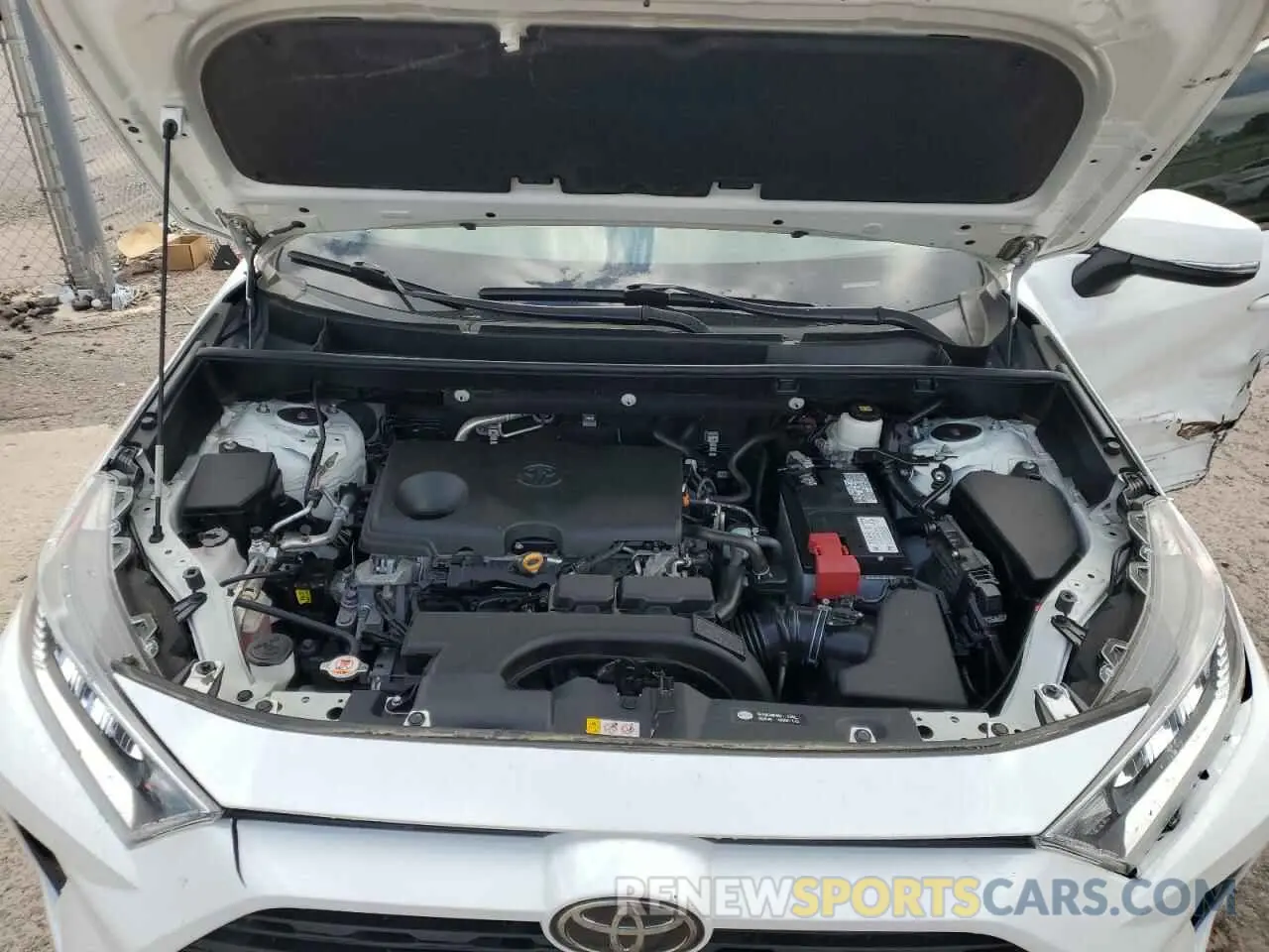 12 fotografías del automóvil dañado 2T3P1RFV4LW130169 TOYOTA RAV4 2020