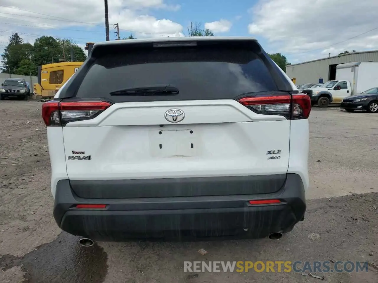 6 fotografías del automóvil dañado 2T3P1RFV4LW130169 TOYOTA RAV4 2020