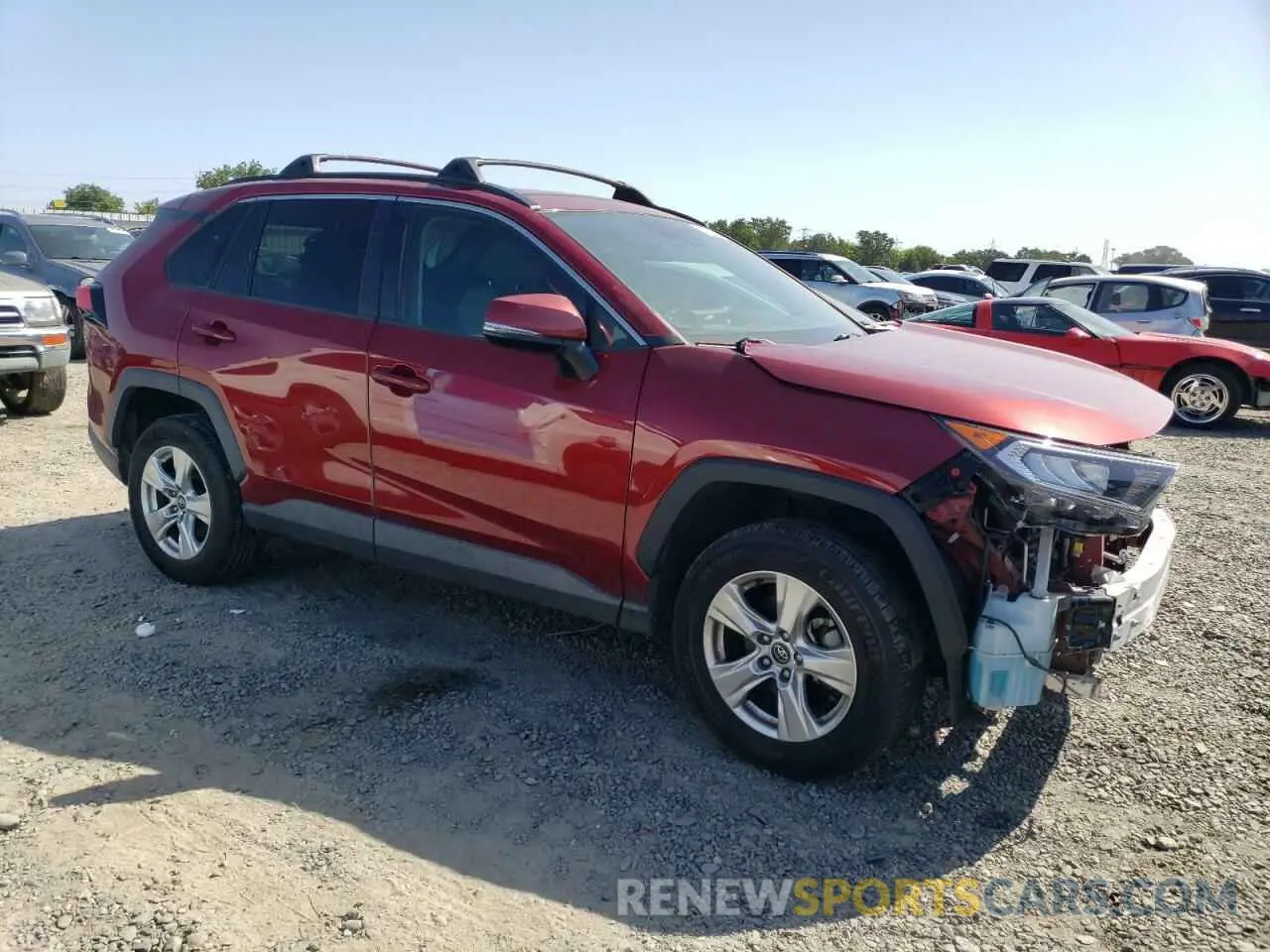4 fotografías del automóvil dañado 2T3P1RFV5LC103113 TOYOTA RAV4 2020