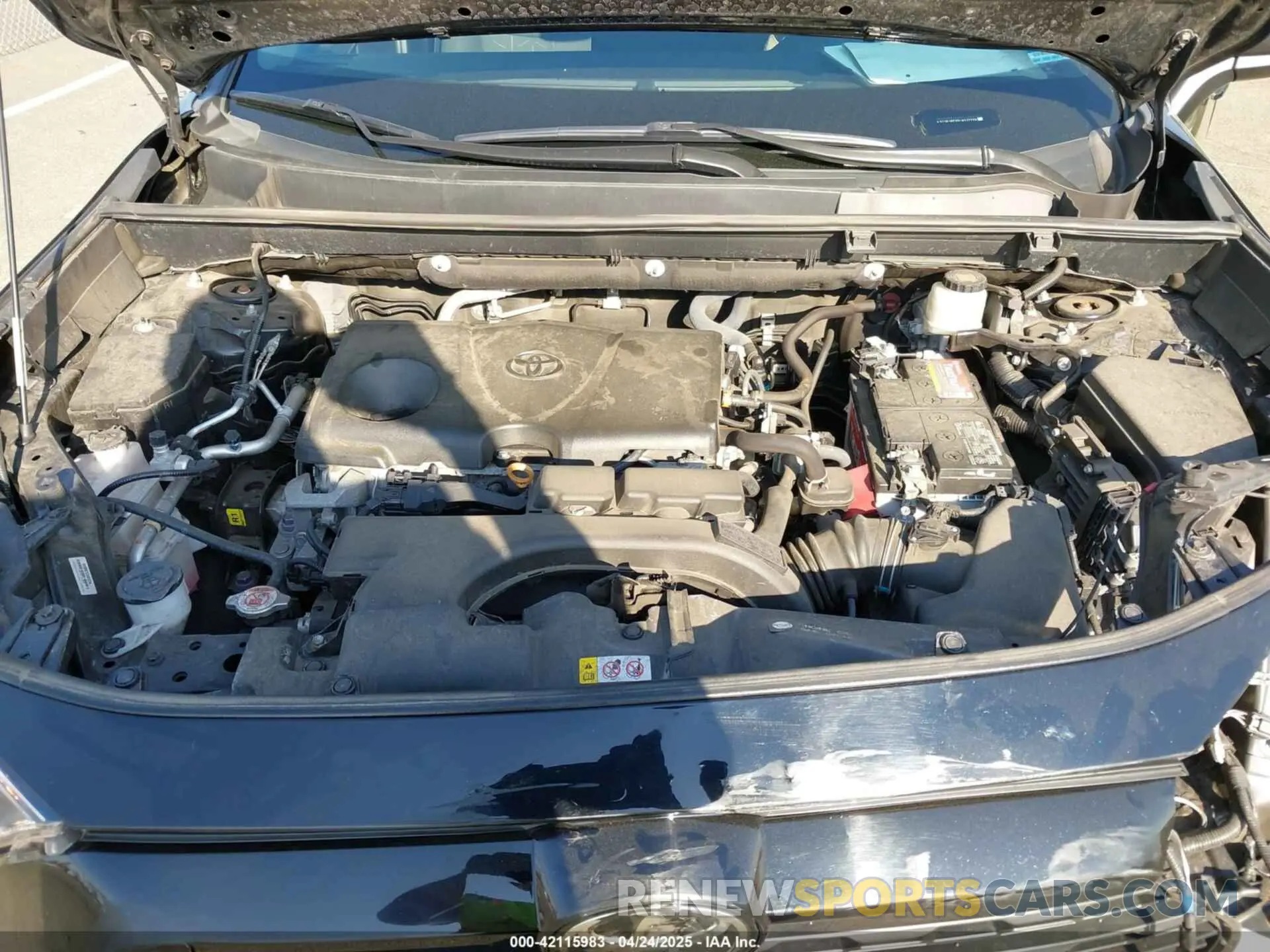 10 fotografías del automóvil dañado 2T3P1RFV5LW117270 TOYOTA RAV4 2020
