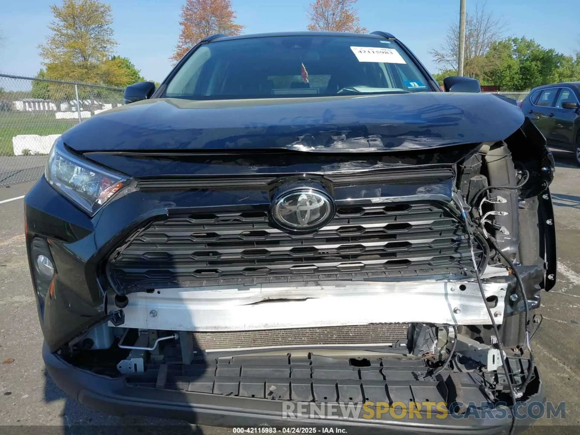 6 fotografías del automóvil dañado 2T3P1RFV5LW117270 TOYOTA RAV4 2020