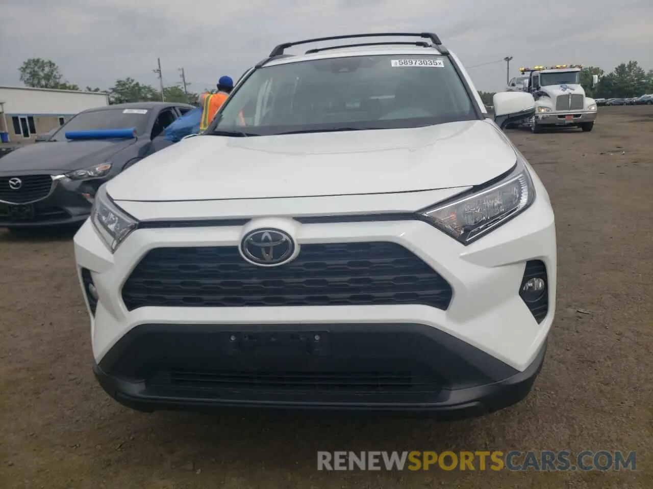 5 fotografías del automóvil dañado 2T3P1RFV5LW130231 TOYOTA RAV4 2020