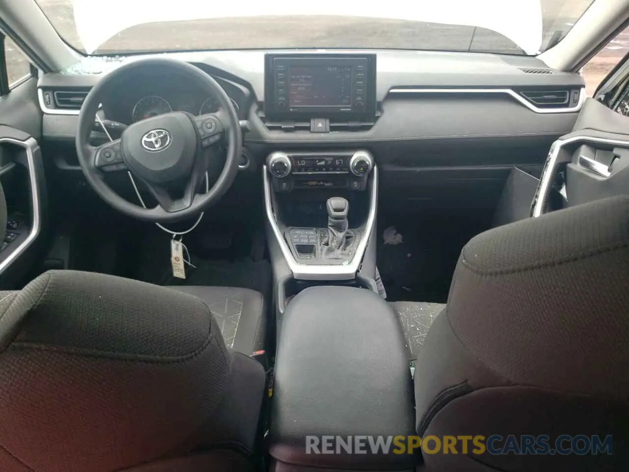 8 fotografías del automóvil dañado 2T3P1RFV5LW130231 TOYOTA RAV4 2020